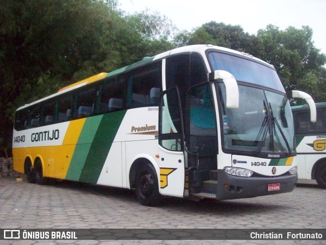 Empresa Gontijo de Transportes 14040 na cidade de Governador Valadares, Minas Gerais, Brasil, por Christian  Fortunato. ID da foto: 10654407.