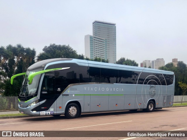 Viação Garcia 82039 na cidade de Curitiba, Paraná, Brasil, por Edinilson Henrique Ferreira. Número da foto: #10654183.