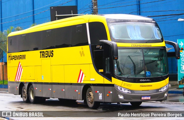 Viação Itapemirim 21201 na cidade de São Paulo, São Paulo, Brasil, por Paulo Henrique Pereira Borges. Número da foto: #10659636.