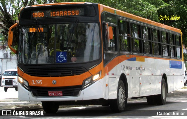 Itamaracá Transportes 1.595 na cidade de Abreu e Lima, Pernambuco, Brasil, por Carlos Júnior. ID da foto: 10659980.