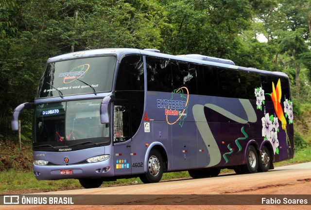 Expresso Lobato 4602 na cidade de Inhangapi, Pará, Brasil, por Fabio Soares. Número da foto: #10657046.