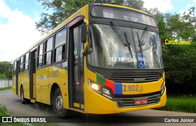 Mobibrasil São Lourenço >>> Mobi-PE 2.802 na cidade de Recife, Pernambuco, Brasil, por Carlos Júnior. ID da foto: 10656867.