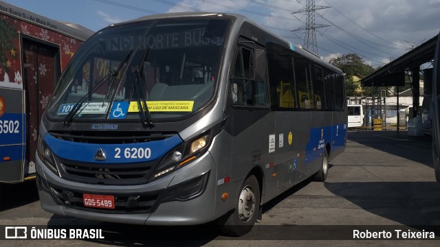 Transcooper > Norte Buss 2 6200 na cidade de São Paulo, São Paulo, Brasil, por Roberto Teixeira. Número da foto: #10658386.