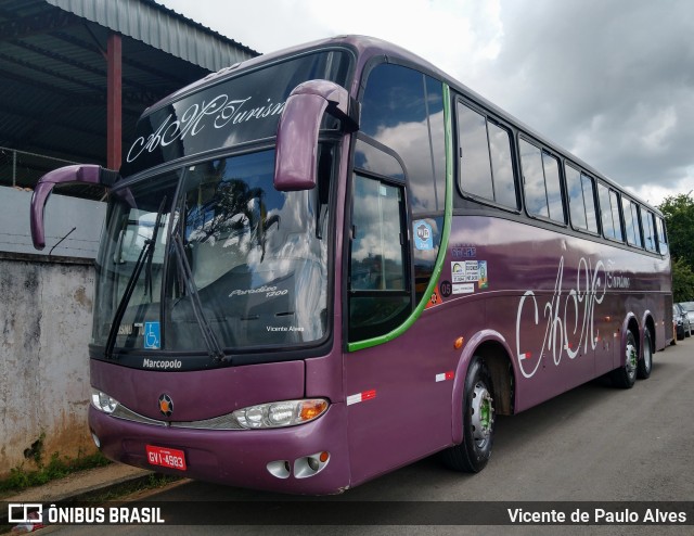 AM Turismo 05 na cidade de Candeias, Minas Gerais, Brasil, por Vicente de Paulo Alves. ID da foto: 10658396.