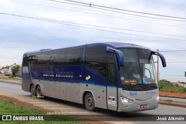 Edson Turismo 1070 na cidade de Montes Claros, Minas Gerais, Brasil, por José Alkmim. ID da foto: 10657639.