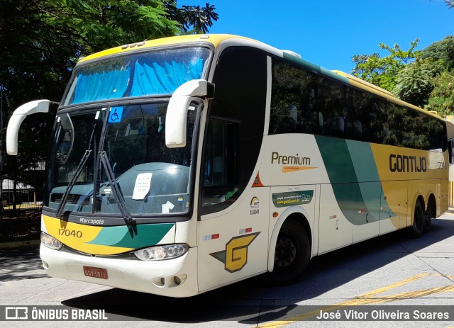 Empresa Gontijo de Transportes 17040 na cidade de São Paulo, São Paulo, Brasil, por José Vitor Oliveira Soares. Número da foto: #10657398.
