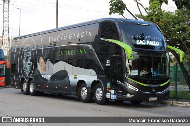 Viação Garcia 80009 na cidade de São Paulo, São Paulo, Brasil, por Moaccir  Francisco Barboza. Número da foto: #10661104.
