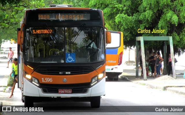 Itamaracá Transportes 1.596 na cidade de Recife, Pernambuco, Brasil, por Carlos Júnior. ID da foto: 10661036.