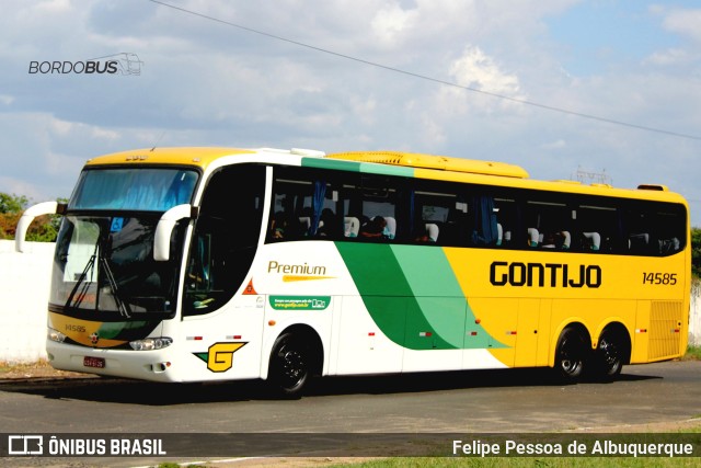 Empresa Gontijo de Transportes 14585 na cidade de Teresina, Piauí, Brasil, por Felipe Pessoa de Albuquerque. Número da foto: #10661545.