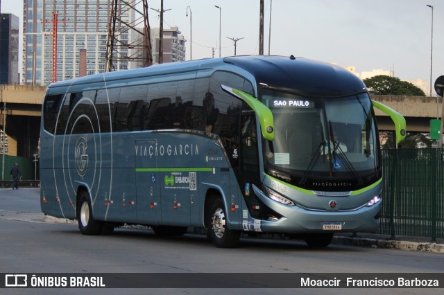 Viação Garcia 82068 na cidade de São Paulo, São Paulo, Brasil, por Moaccir  Francisco Barboza. Número da foto: #10661791.