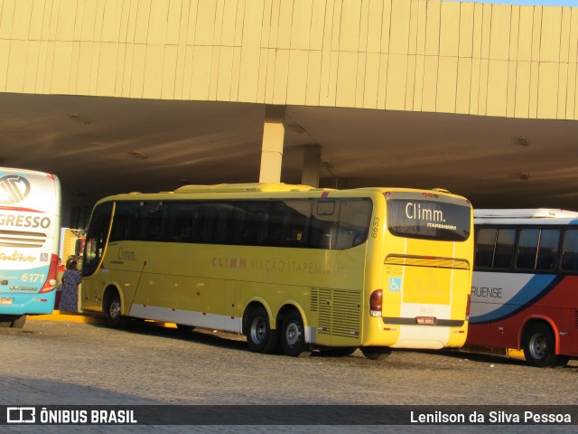 Viação Itapemirim 8633 na cidade de Caruaru, Pernambuco, Brasil, por Lenilson da Silva Pessoa. ID da foto: 10660688.