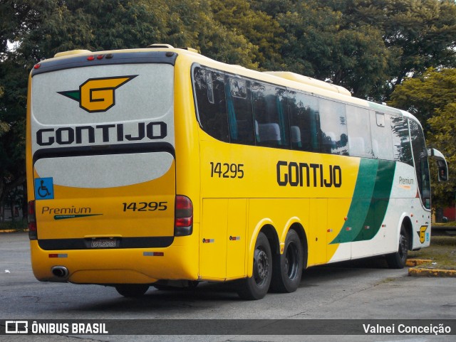 Empresa Gontijo de Transportes 14295 na cidade de São Paulo, São Paulo, Brasil, por Valnei Conceição. ID da foto: 10660847.