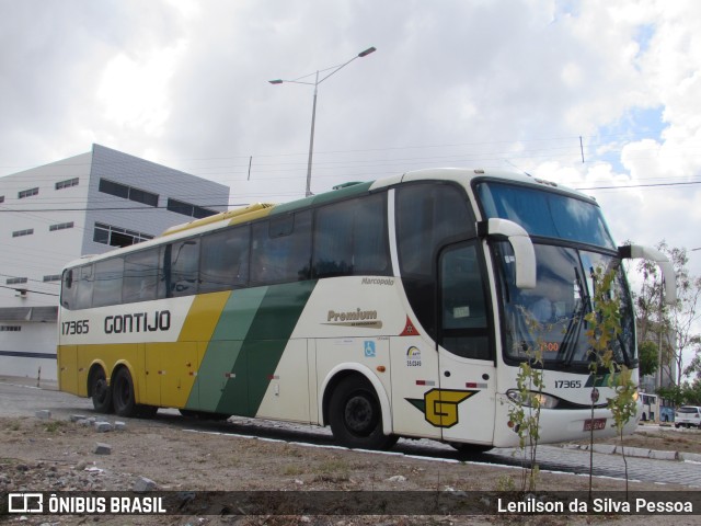 Empresa Gontijo de Transportes 17365 na cidade de Caruaru, Pernambuco, Brasil, por Lenilson da Silva Pessoa. ID da foto: 10660717.