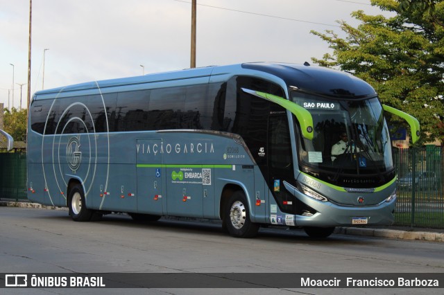 Viação Garcia 82068 na cidade de São Paulo, São Paulo, Brasil, por Moaccir  Francisco Barboza. Número da foto: #10661796.