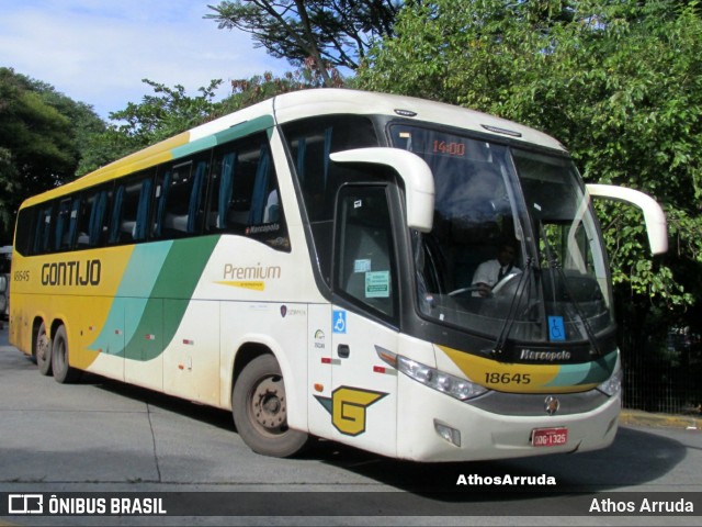 Empresa Gontijo de Transportes 18645 na cidade de São Paulo, São Paulo, Brasil, por Athos Arruda. Número da foto: #10661918.