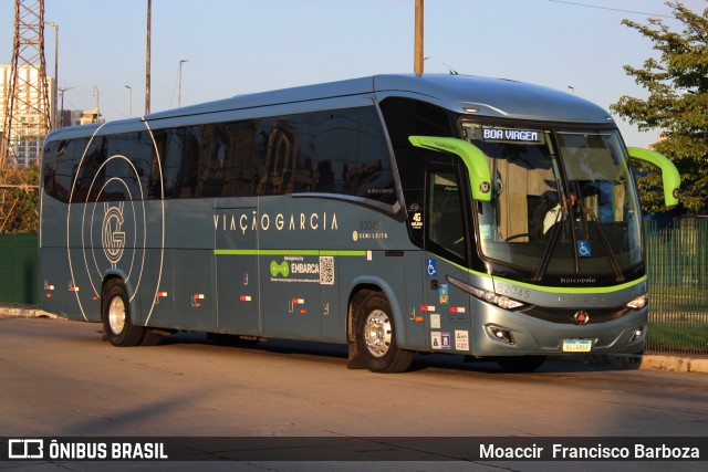 Viação Garcia 82045 na cidade de São Paulo, São Paulo, Brasil, por Moaccir  Francisco Barboza. ID da foto: 10661067.