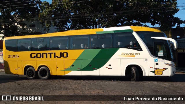 Empresa Gontijo de Transportes 21385 na cidade de Pirapora, Minas Gerais, Brasil, por Luan Pereira do Nascimento. Número da foto: #10665155.