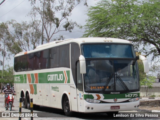 Empresa Gontijo de Transportes 14775 na cidade de Caruaru, Pernambuco, Brasil, por Lenilson da Silva Pessoa. ID da foto: 10662532.