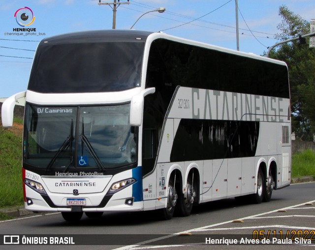 Auto Viação Catarinense 321301 na cidade de Campinas, São Paulo, Brasil, por Henrique Alves de Paula Silva. Número da foto: #10664760.
