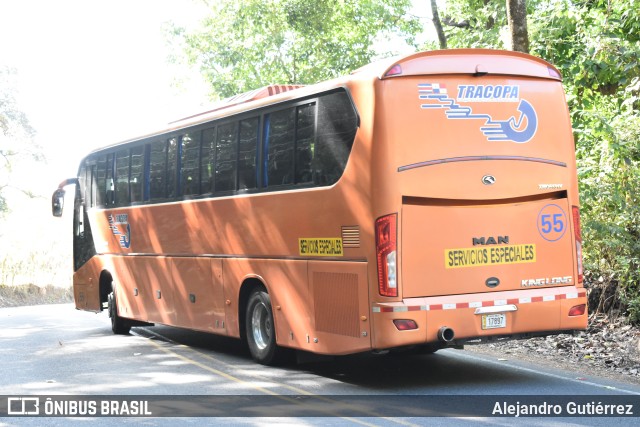 TRACOPA - Transportes Costarricenses Panameños 55 na cidade de Atenas, Atenas, Alajuela, Costa Rica, por Alejandro Gutiérrez. ID da foto: 10662122.