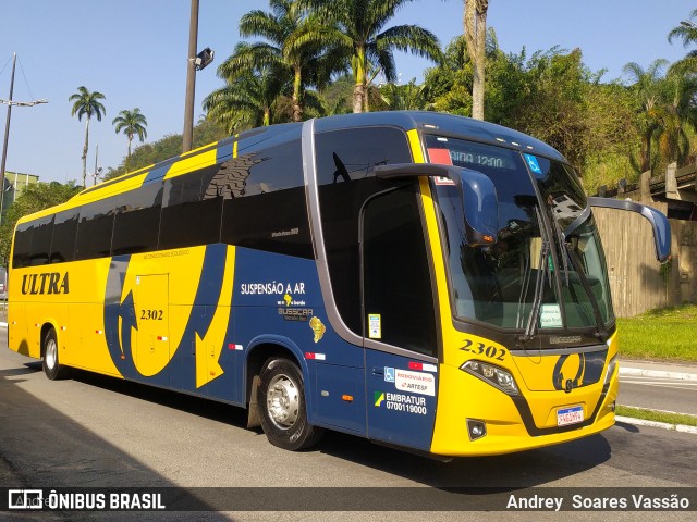 Viação Ultra 2302 na cidade de Santos, São Paulo, Brasil, por Andrey  Soares Vassão. ID da foto: 10664040.