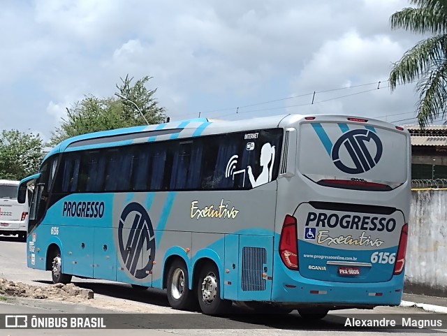 Auto Viação Progresso 6156 na cidade de Recife, Pernambuco, Brasil, por Alexandre  Magnus. ID da foto: 10665152.