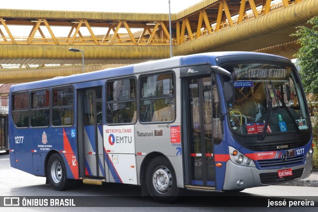 Tucuruvi Transportes e Turismo 1277 na cidade de São Paulo, São Paulo, Brasil, por jessé pereira. Número da foto: #10665003.