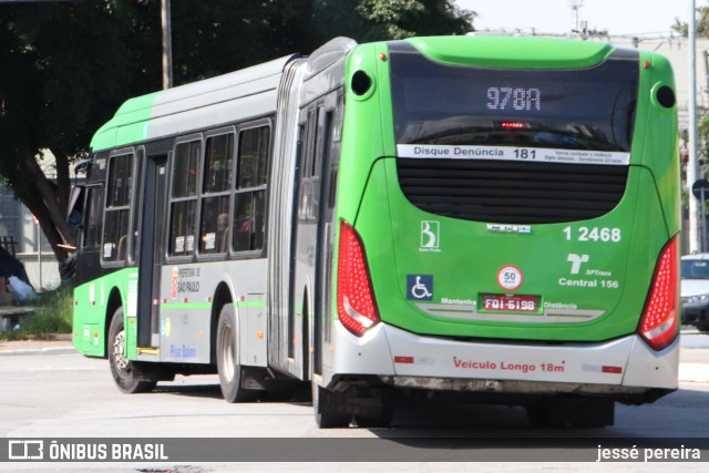 Viação Santa Brígida 1 2468 na cidade de São Paulo, São Paulo, Brasil, por jessé pereira. Número da foto: #10664865.