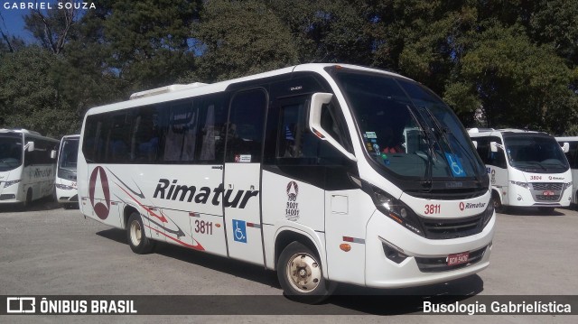 Rimatur Transportes 3811 na cidade de Curitiba, Paraná, Brasil, por Busologia Gabrielística. Número da foto: #10662341.
