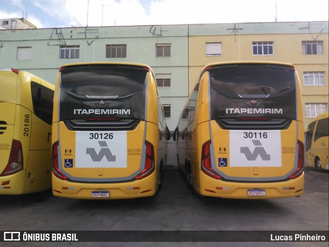 Viação Itapemirim 30116 na cidade de Santo André, São Paulo, Brasil, por Lucas Pinheiro. ID da foto: 10663153.