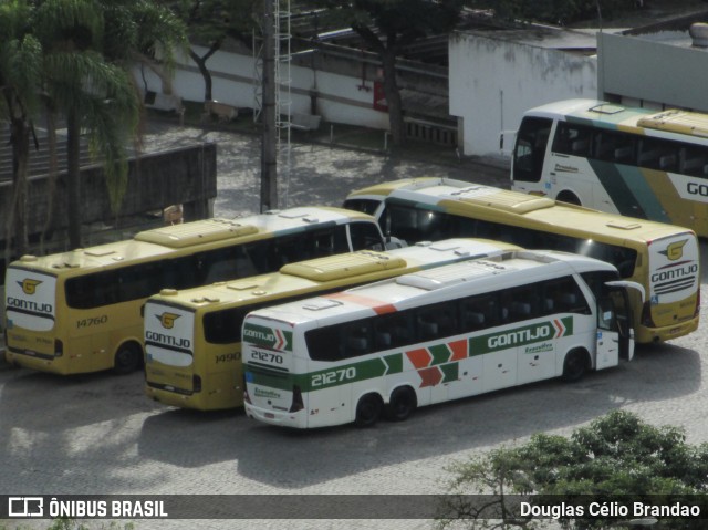 Empresa Gontijo de Transportes 21270 na cidade de Belo Horizonte, Minas Gerais, Brasil, por Douglas Célio Brandao. ID da foto: 10662762.