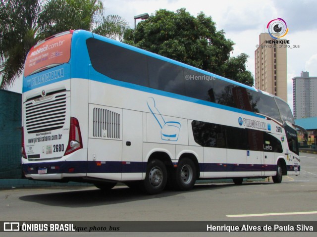 Viação Piracicabana 2680 na cidade de Piracicaba, São Paulo, Brasil, por Henrique Alves de Paula Silva. Número da foto: #10664689.