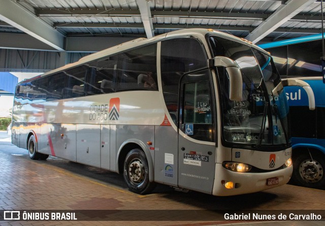 Viação Cidade do Aço RJ 174.112 na cidade de Resende, Rio de Janeiro, Brasil, por Gabriel Nunes de Carvalho. Número da foto: #10664812.