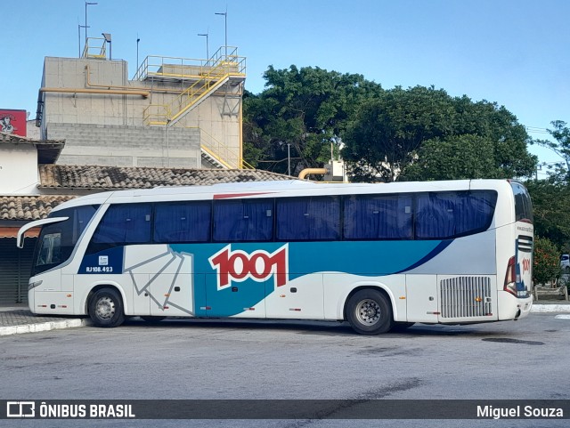 Auto Viação 1001 RJ 108.423 na cidade de Saquarema, Rio de Janeiro, Brasil, por Miguel Souza. ID da foto: 10663662.