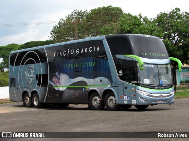 Viação Garcia 8675 na cidade de Paranavaí, Paraná, Brasil, por Robson Alves. Número da foto: #10664843.