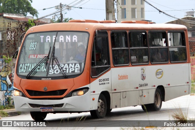 Transuni Transportes CC-89302 na cidade de Belém, Pará, Brasil, por Fabio Soares. ID da foto: 10662949.