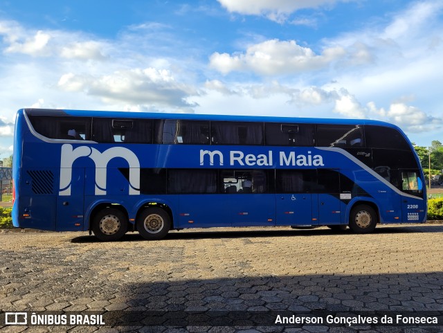 Real Maia 2208 na cidade de Uberlândia, Minas Gerais, Brasil, por Anderson Gonçalves da Fonseca. ID da foto: 10664423.