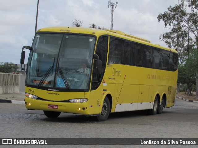 Viação Itapemirim 8855 na cidade de Caruaru, Pernambuco, Brasil, por Lenilson da Silva Pessoa. ID da foto: 10662557.