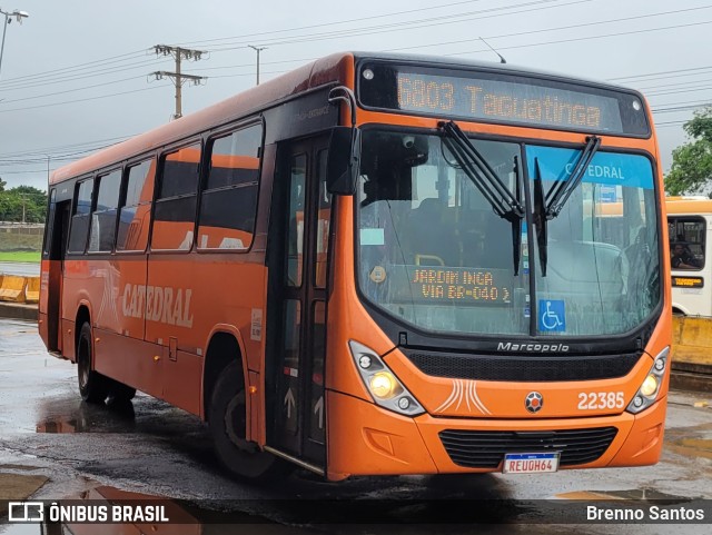 Advance Catedral Transportes 22385 na cidade de Taguatinga, Distrito Federal, Brasil, por Brenno Santos. Número da foto: #10664713.