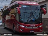Viação Santa Cruz 30923 na cidade de Três Corações, Minas Gerais, Brasil, por Fábio Mateus Tibúrcio. Número da foto: #10664387.
