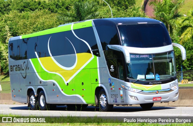 Brasil Sul Linhas Rodoviárias 2780 na cidade de Piraí, Rio de Janeiro, Brasil, por Paulo Henrique Pereira Borges. Número da foto: #10668012.