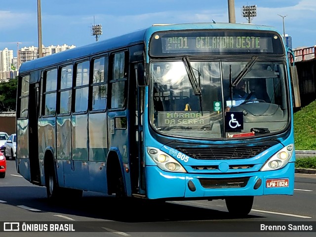 Taguatur - Taguatinga Transporte e Turismo 06805 na cidade de Taguatinga, Distrito Federal, Brasil, por Brenno Santos. ID da foto: 10666272.