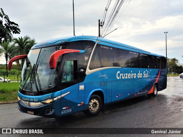 Cruzeiro do Sul Transportes 420308 na cidade de Campo Grande, Mato Grosso do Sul, Brasil, por Genival Júnior. Número da foto: #10665538.