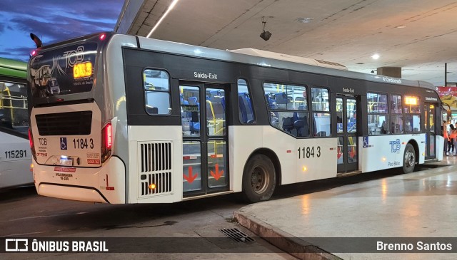 TCB - Sociedade de Transportes Coletivos de Brasília 1184 3 na cidade de Brasília, Distrito Federal, Brasil, por Brenno Santos. Número da foto: #10666266.