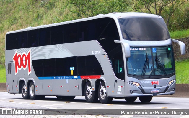 Auto Viação 1001 RJ 108.1208 na cidade de Barra Mansa, Rio de Janeiro, Brasil, por Paulo Henrique Pereira Borges. Número da foto: #10667953.