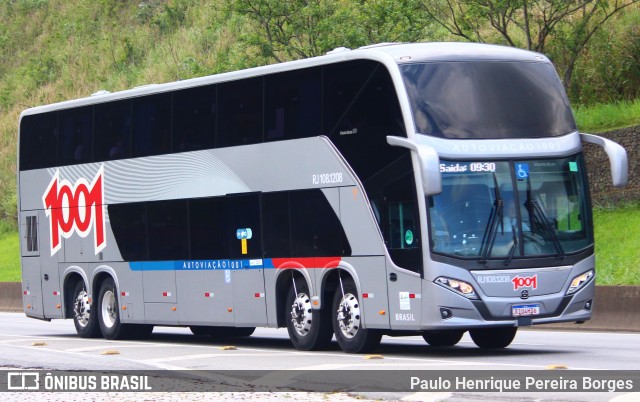 Auto Viação 1001 RJ 108.1208 na cidade de Barra Mansa, Rio de Janeiro, Brasil, por Paulo Henrique Pereira Borges. ID da foto: 10667953.