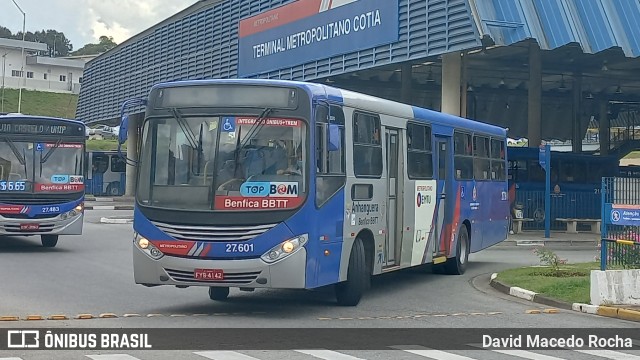 BBTT - Benfica Barueri Transporte e Turismo 27.601 na cidade de Cotia, São Paulo, Brasil, por David Macedo Rocha. ID da foto: 10665823.