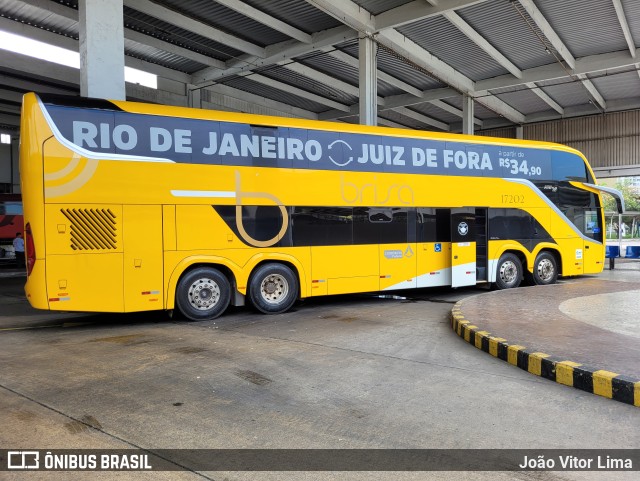Brisa Ônibus 17202 na cidade de Rio de Janeiro, Rio de Janeiro, Brasil, por João Vitor Lima. Número da foto: #10665722.