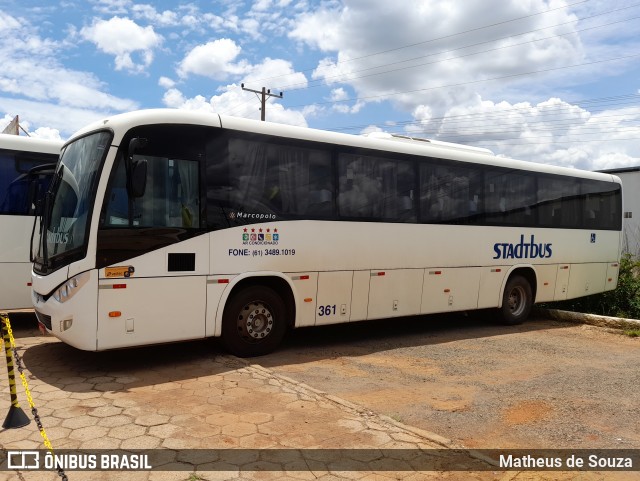 Stadtbus 361 na cidade de Planaltina, Distrito Federal, Brasil, por Matheus de Souza. Número da foto: #10668920.