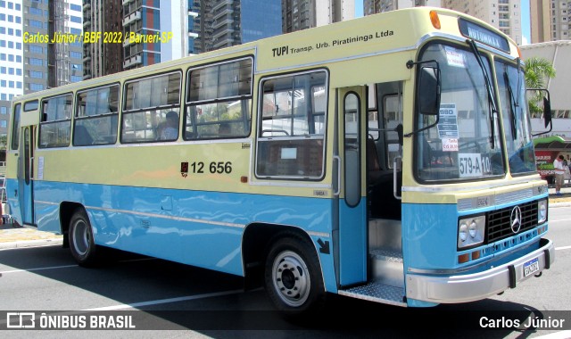 TUPI - Transportes Urbanos Piratininga 12 656 na cidade de Barueri, São Paulo, Brasil, por Carlos Júnior. ID da foto: 10669003.